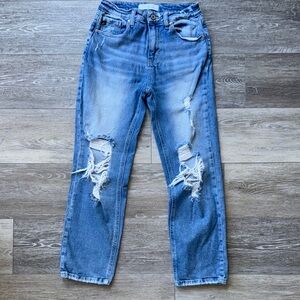 KanCan Blue Boyfriend Jeans Medium Wash